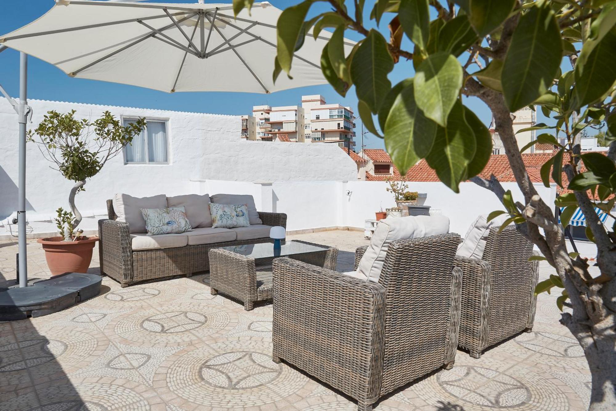 City Center Penthouse With Solarium 2 Minutes From The Beach Fuengirola Exterior foto